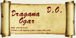Dragana Ogar vizit kartica